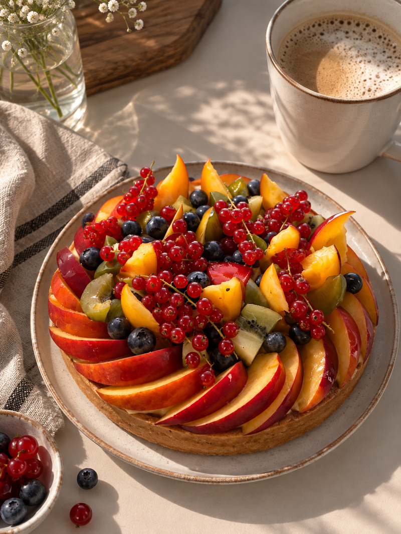 Tarte fruits de saison