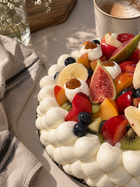 Pavlova fruits de saison