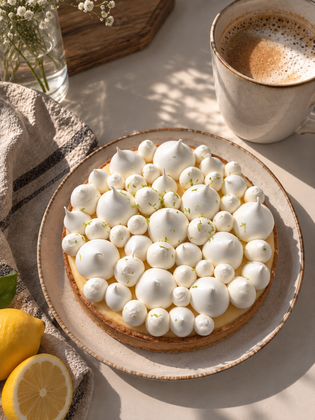 Tarte citron meringuée