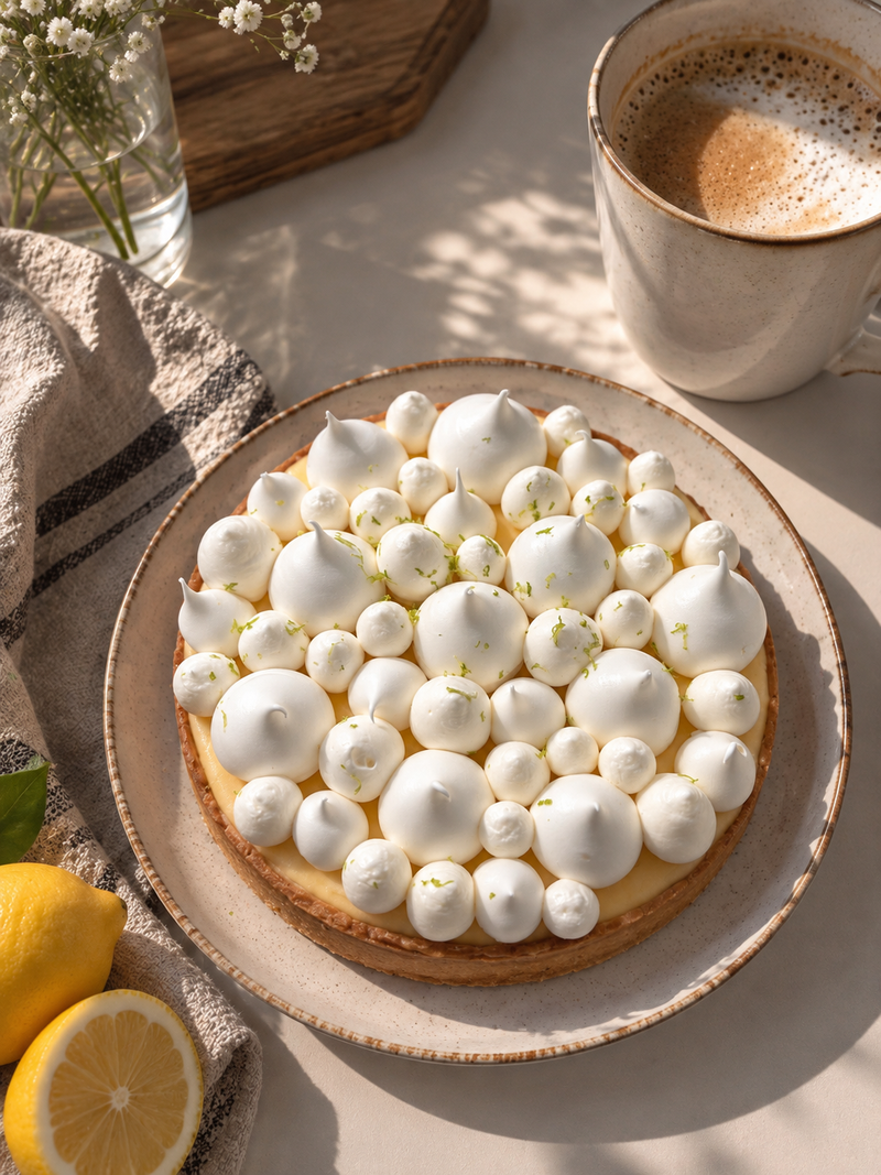 Tarte citron meringuée