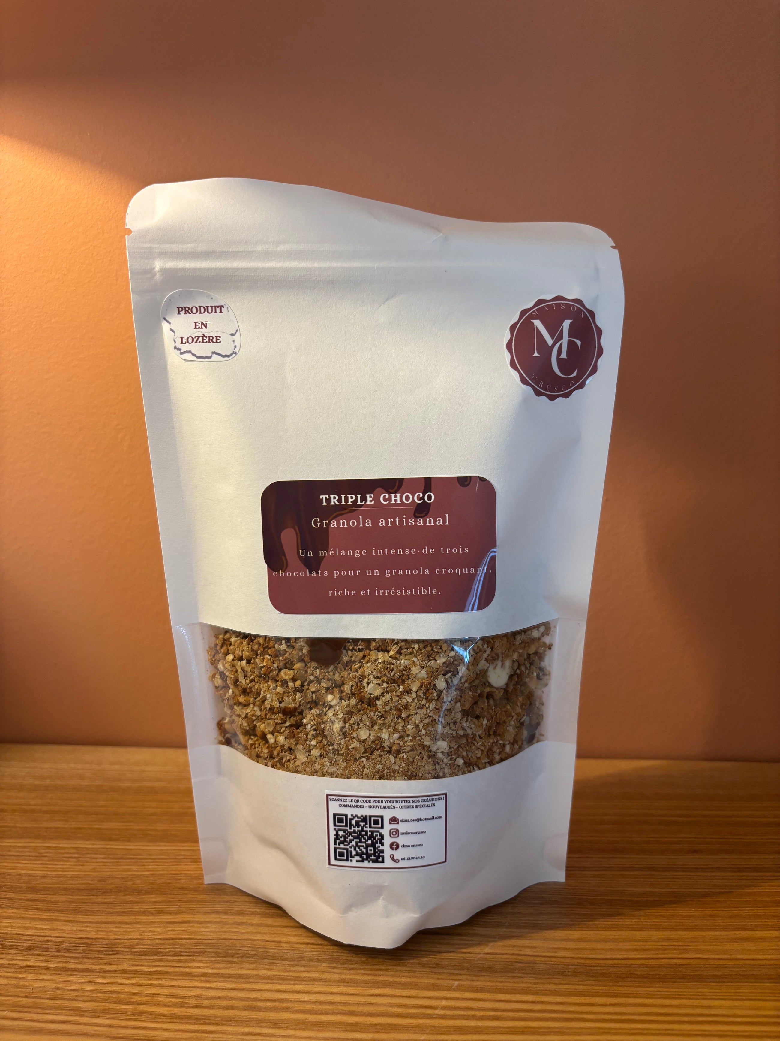Sachet Granola triple choco