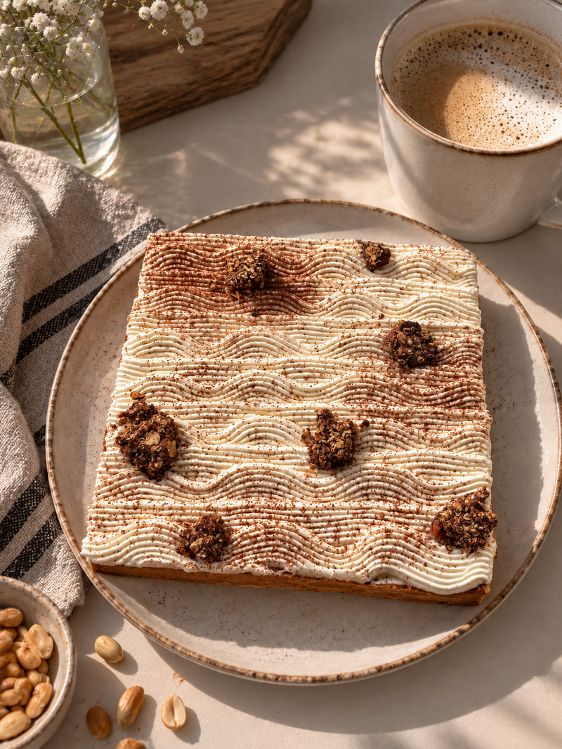 Tarte cacahuète